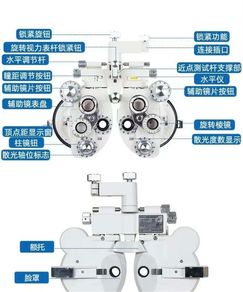 綜合驗(yàn)光機(jī)光學(xué)結(jié)構(gòu)組成