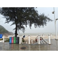 溪涌之行，6月風(fēng)雨擋不住激埃特的熱情